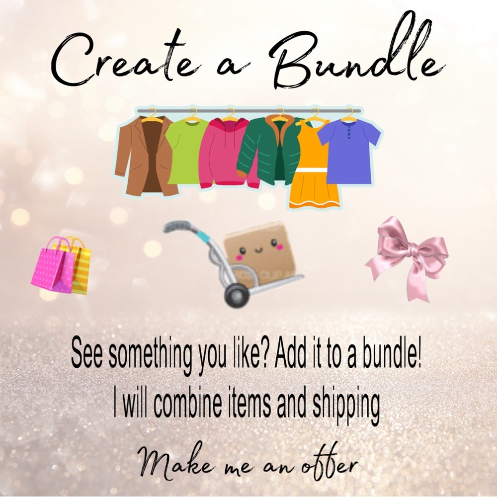 CREATE A BUNDLE to combine shipping and receive discounts